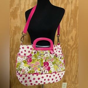 Vera Bradley Make Me Blush crossbody bag